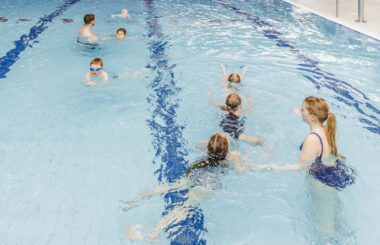 Anfängerkurs für Kinder von fünf bis sechs Jahren Hallenbad Sonnenberg